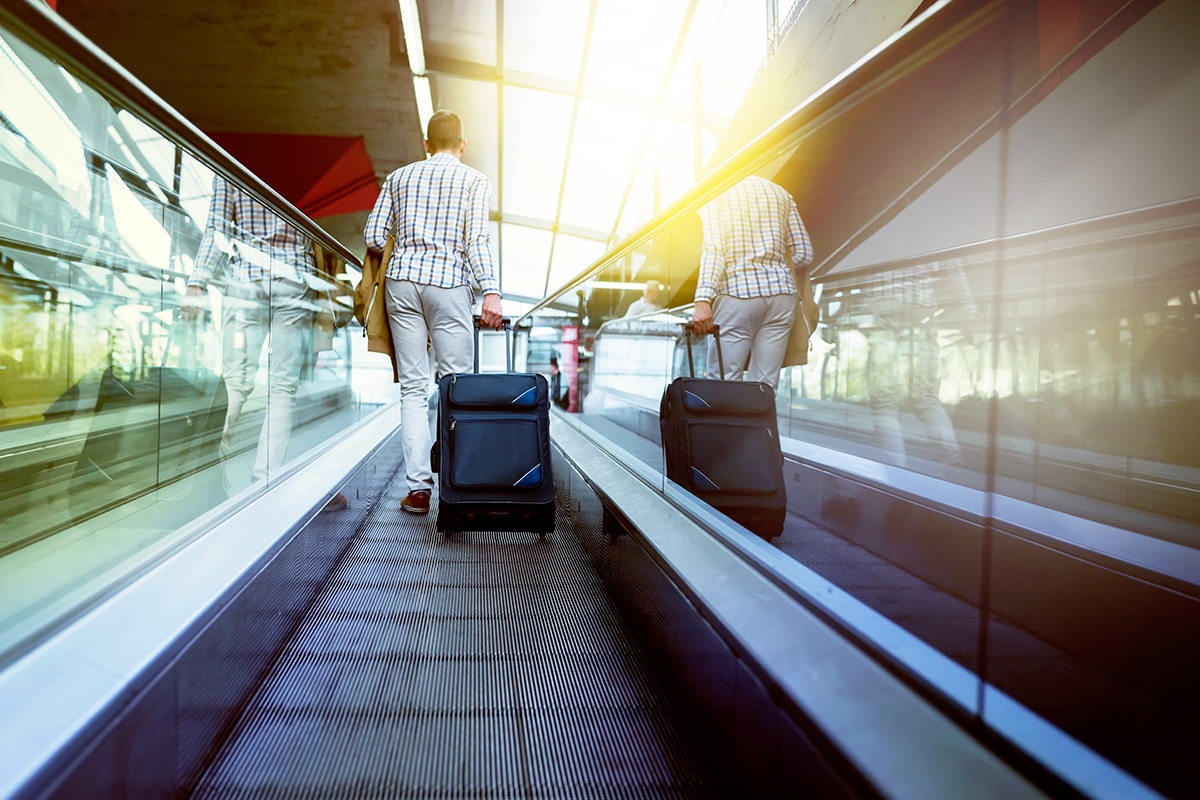 Airport Escalators and Walkways