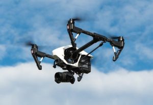 drone flying